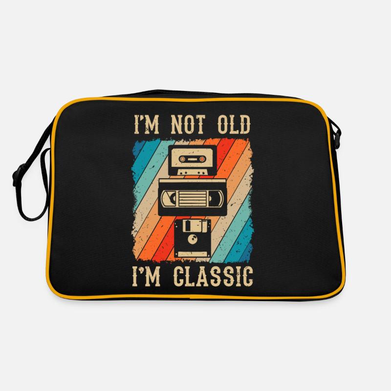 Pas vieux, mais classique disquette de vidéo musicale Sac Retro