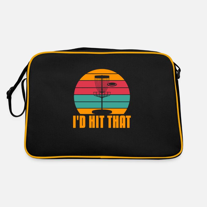 Disc Golf Frisbee Disc Golf Gift Retro Bag