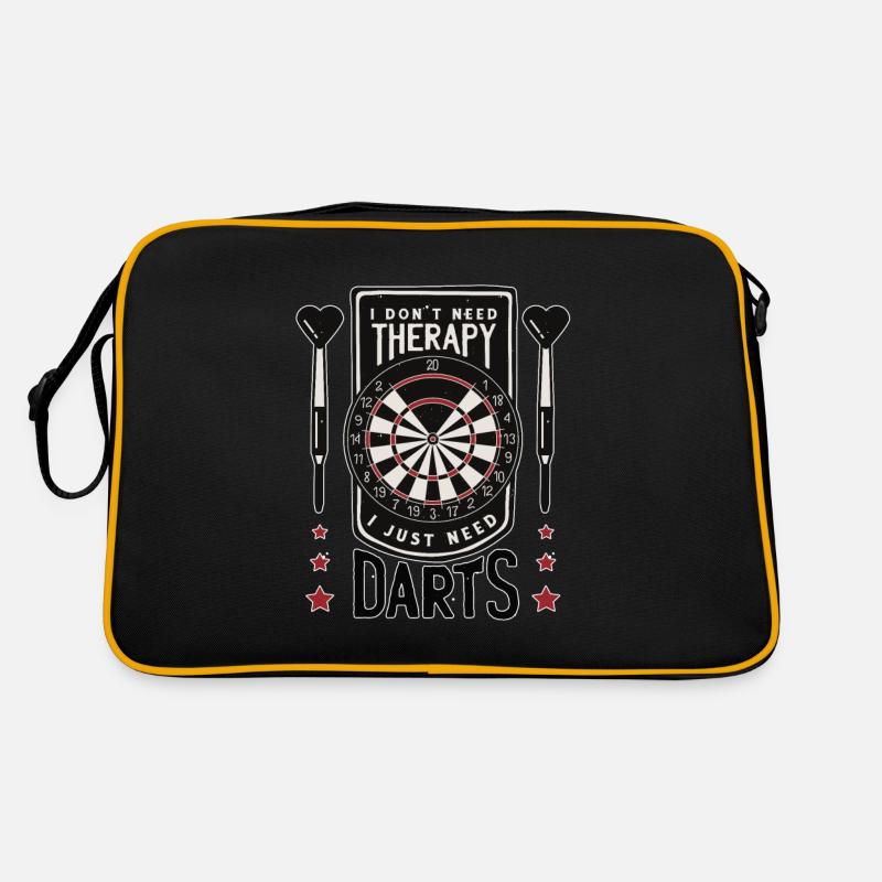 I don't need therapy I just need darts Retro Bag