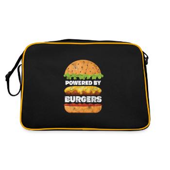 Burger - Sac Retro - noir/or - Dos