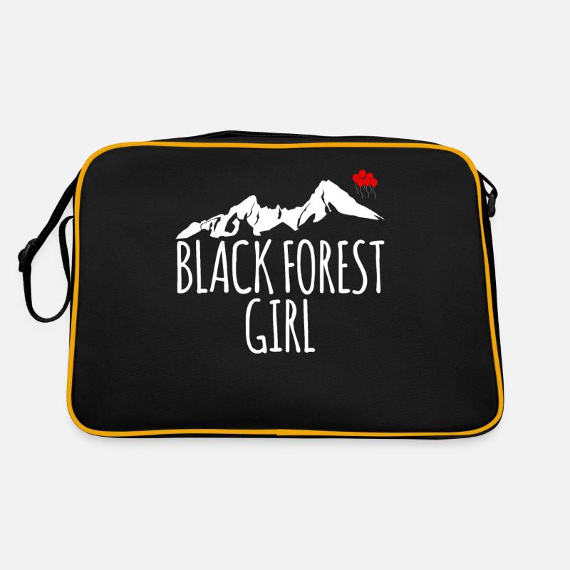Fille de la Forêt-Noire Mme Forêt-Noire Garçon Sac Retro