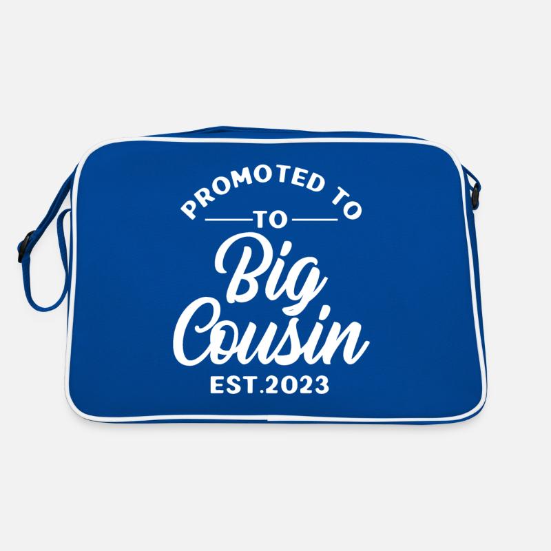Befördert Große Cousine 2023 Retro Tasche