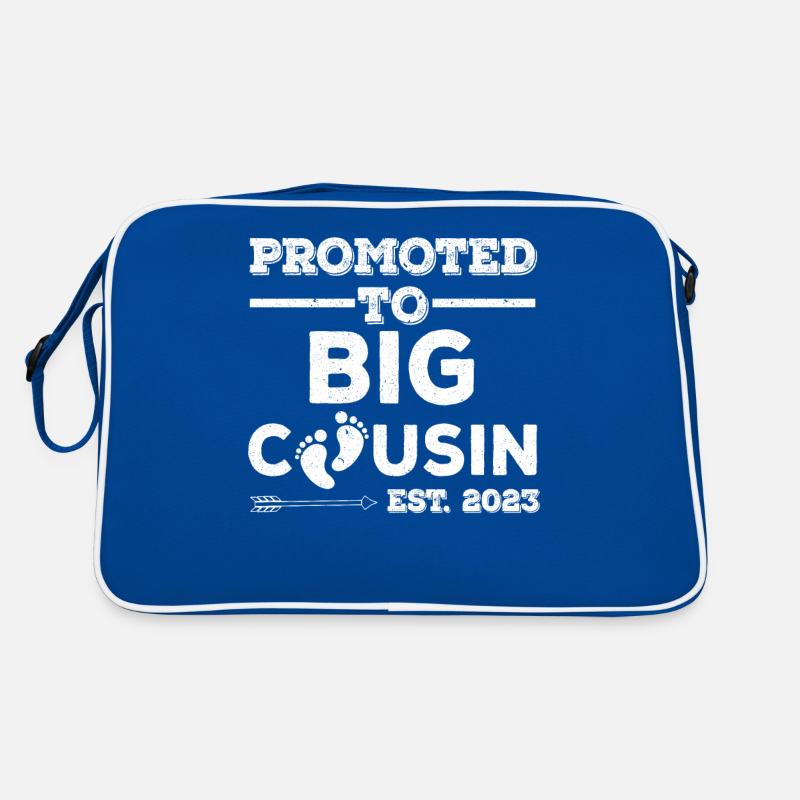 Befördert Große Cousine 2023 Retro Tasche