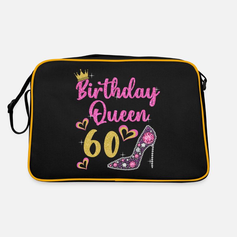 60th birthday Queen 60 years Sixty Retro Bag