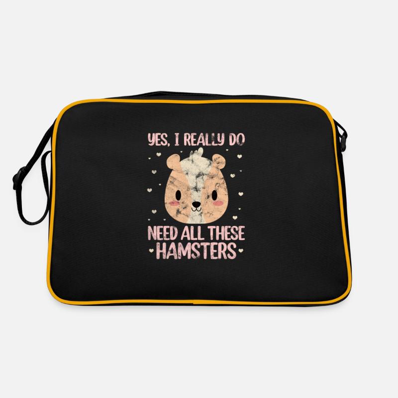 Hamster Retro Tasche