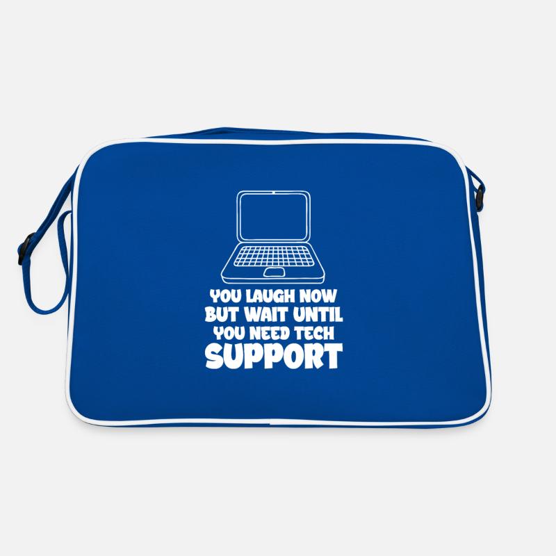 Support technique Computer It Admin Cadeau Sac Retro