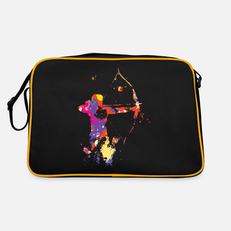 Bogenschießen Retro Tasche