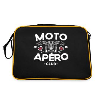 Moto Apéro Club - Sac Retro - noir/or - Dos