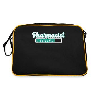 Pharmacien Cadeau, Pharmacie Pharmacie, Pharmacien - Sac Retro - noir/or - Dos