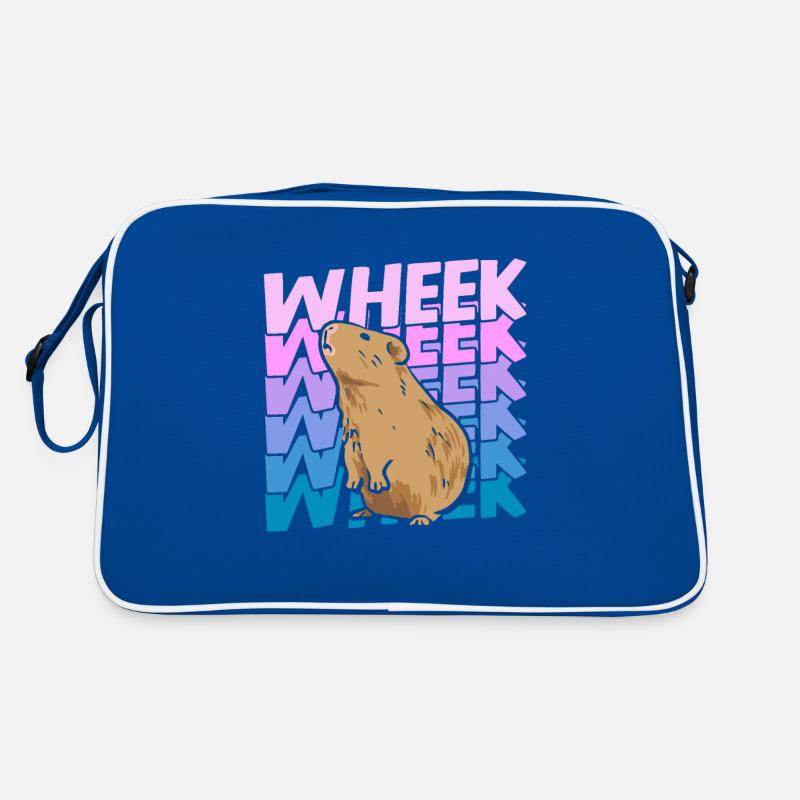 Wheek Cochon d’Inde Cadeau Cochon d’Inde Rongeur Sac Retro