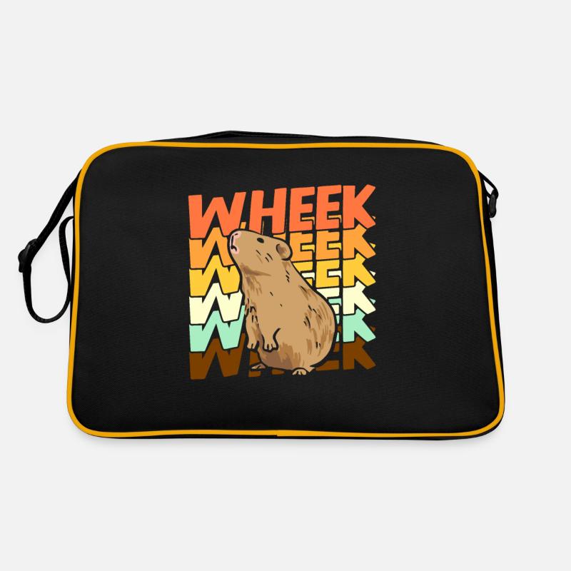 Wheek Cochon d’Inde Cochon d’Inde Cadeau Sac Retro
