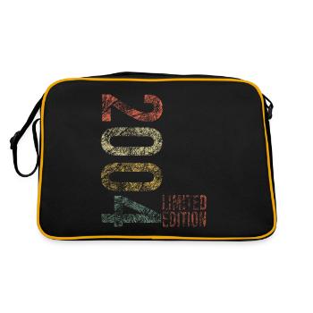 18e anniversaire Jeunes filles 2004 - Sac Retro - noir/or - Dos