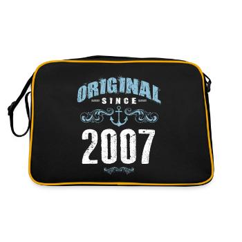 2007 original since - Retro Bag - black/gold - Back