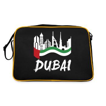 Dubaï Émirats arabes unis The Palm - Sac Retro - noir/or - Dos