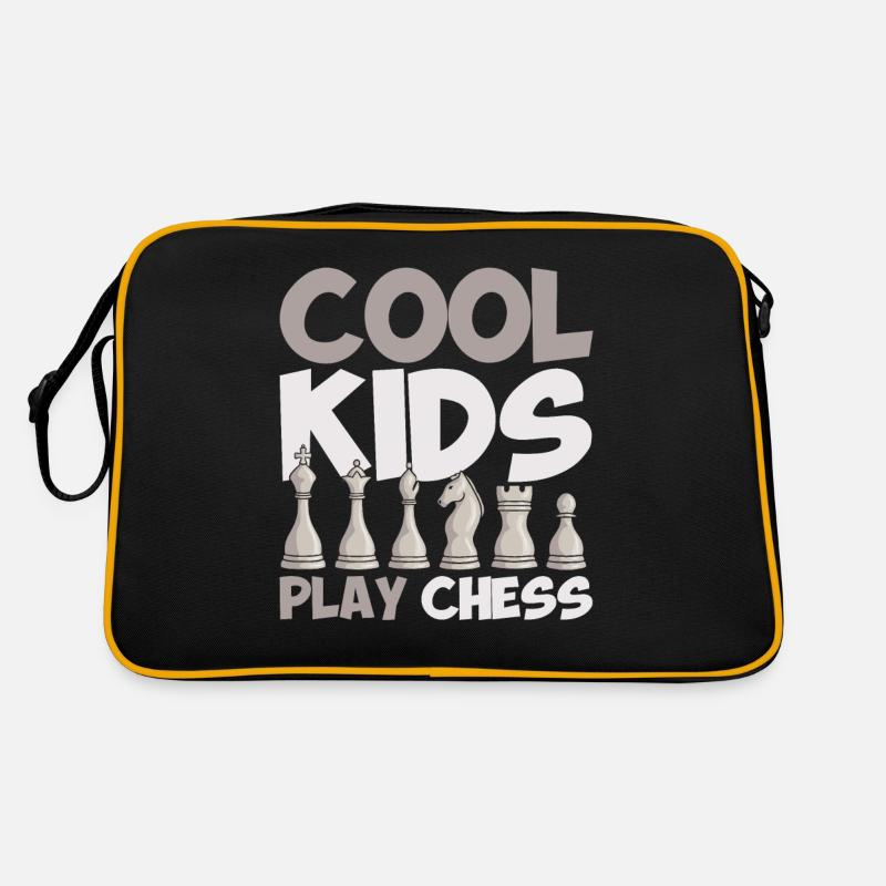 Chess Player Gift Chess Club Chess Retro Bag