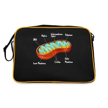 Mitochondries Biologie cellulaire Biologiste Science - Sac Retro - noir/or - Dos