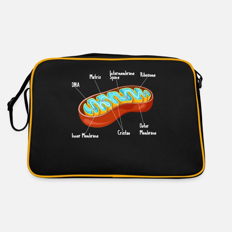 Mitochondria Cell Biology Biologist Science Retro Bag