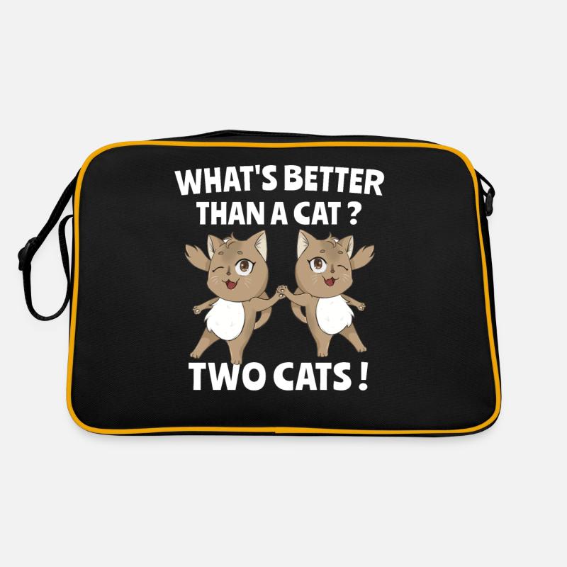 Chat Chat Chat Maman Maison Chat Chats Sac Retro