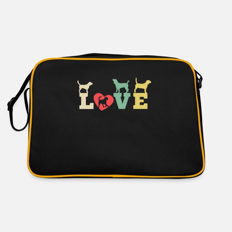 Beagle Beagle Hund Beagle Welpe Beagle Halter Retro Tasche