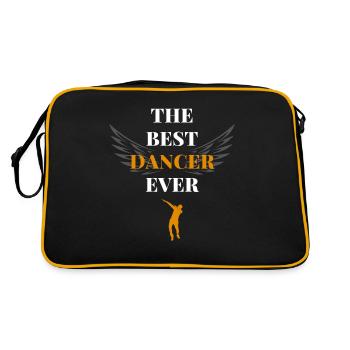 Le meilleur danseur de tous les temps - Sac Retro - noir/or - Dos