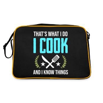 cook cook - Retro Bag - black/gold - Back