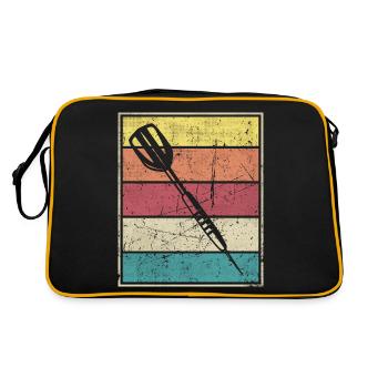 Dardos flecha dardos - Sac Retro - noir/or - Dos