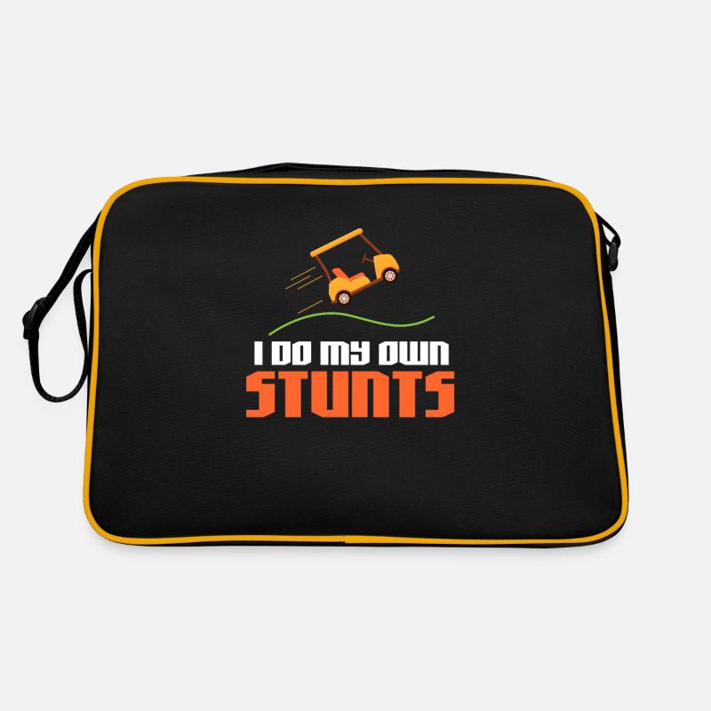 Golf Golfer Golf Club Golf Ball Gift Retro Bag