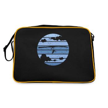 Hang Gliding Air Sport Hang Glider - Retro Tasche - Schwarz/Gold - Hinten