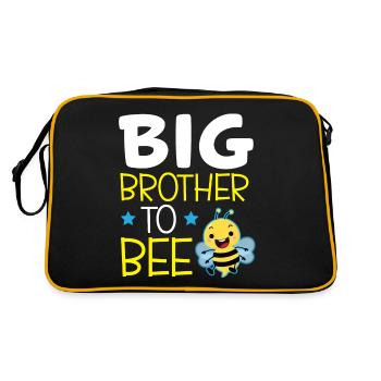 Big Brother To Bee Big Bro - Sac Retro - noir/or - Dos