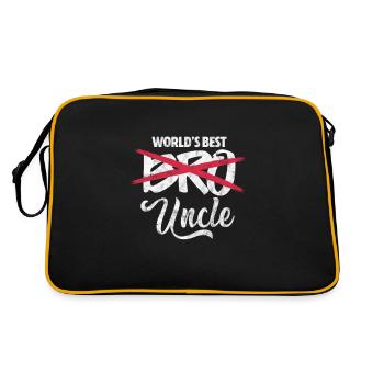 Uncle - Retro Bag - black/gold - Back