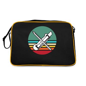 Model Making Tool Model Builder - Retro Bag - black/gold - Back