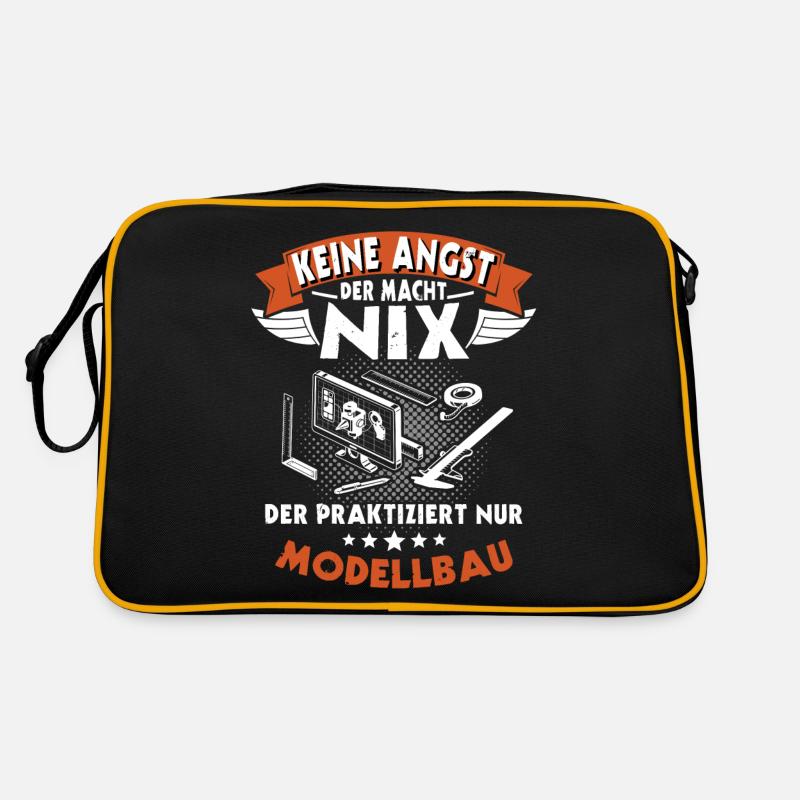 Modellbauer Modellbau Modellbauen Retro Tasche