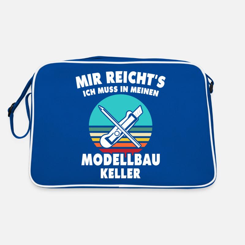 Modellbauer Modellbau Modellbauen Retro Tasche