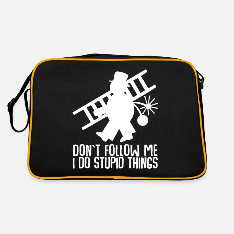Ramoneur Blague Ramoneur - Sac Retro - noir/or