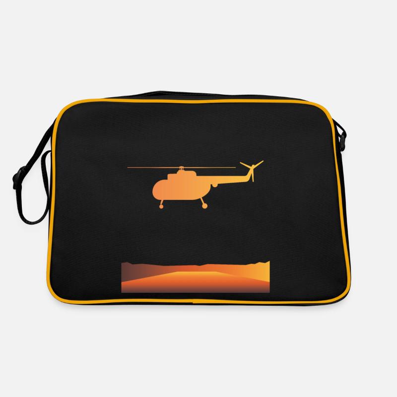 Flugzeug Retro Tasche