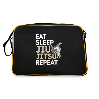 Jujitsu - Retro Bag - black/gold - Back