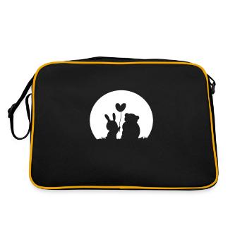 Hare - Retro Bag - black/gold - Back