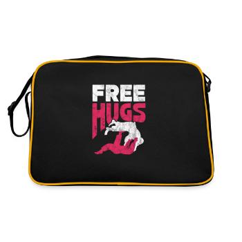 Jiu Jitsu Bjj Martial Arts Jiu-Jitsu Fight Gift - Retro Bag - black/gold - Back