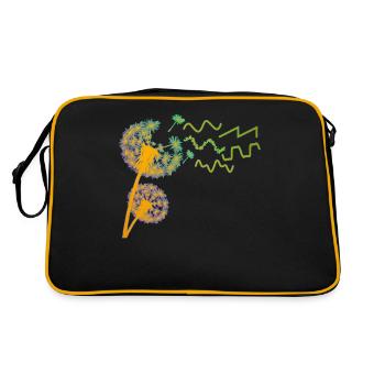 Synthesizer Pusteblume Synthesizers - Retro Bag - black/gold - Back