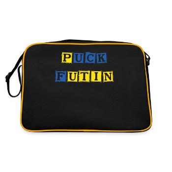 Puck Futin Ukraine - Retro Bag - black/gold - Back
