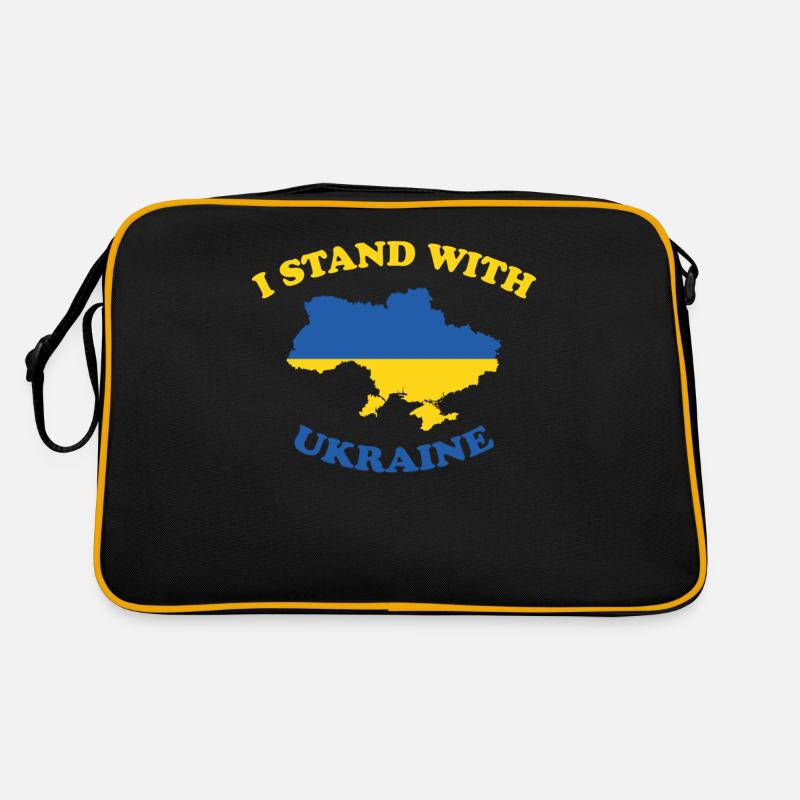Je suis avec l'Ukraine I Stand With Ukraine Sac Retro