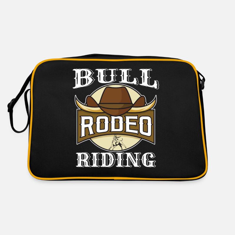 RODEO BULL RIDING Sac Retro