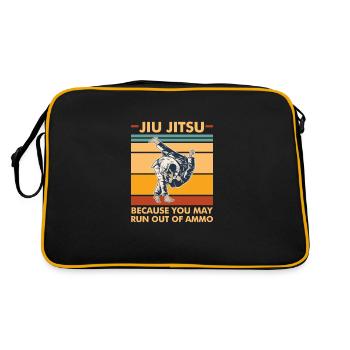 Jujitsu - Retro Bag - black/gold - Back
