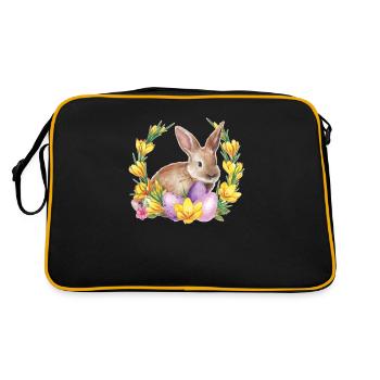 Easter Easter Happy Easter - Retro Bag - black/gold - Back