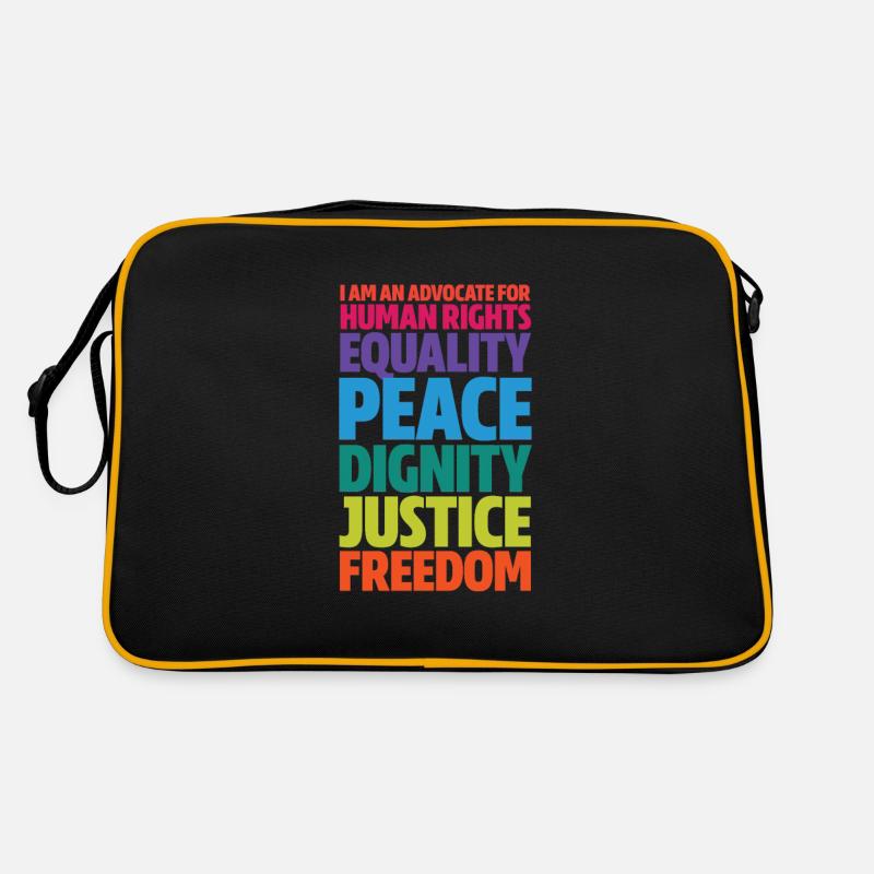 Human rights Retro Bag