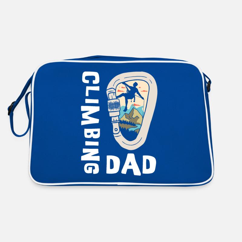 Climbing Karabiner Klettern Climbing Dad Retro Tasche