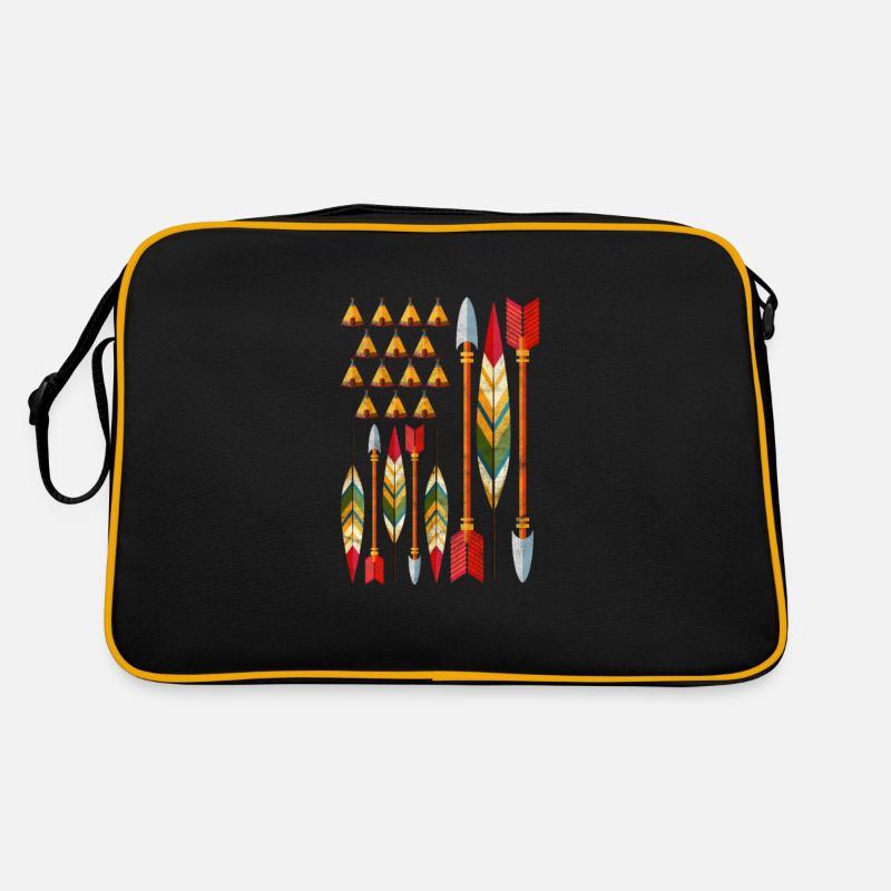 Cadeau Apache amérindien Sac Retro
