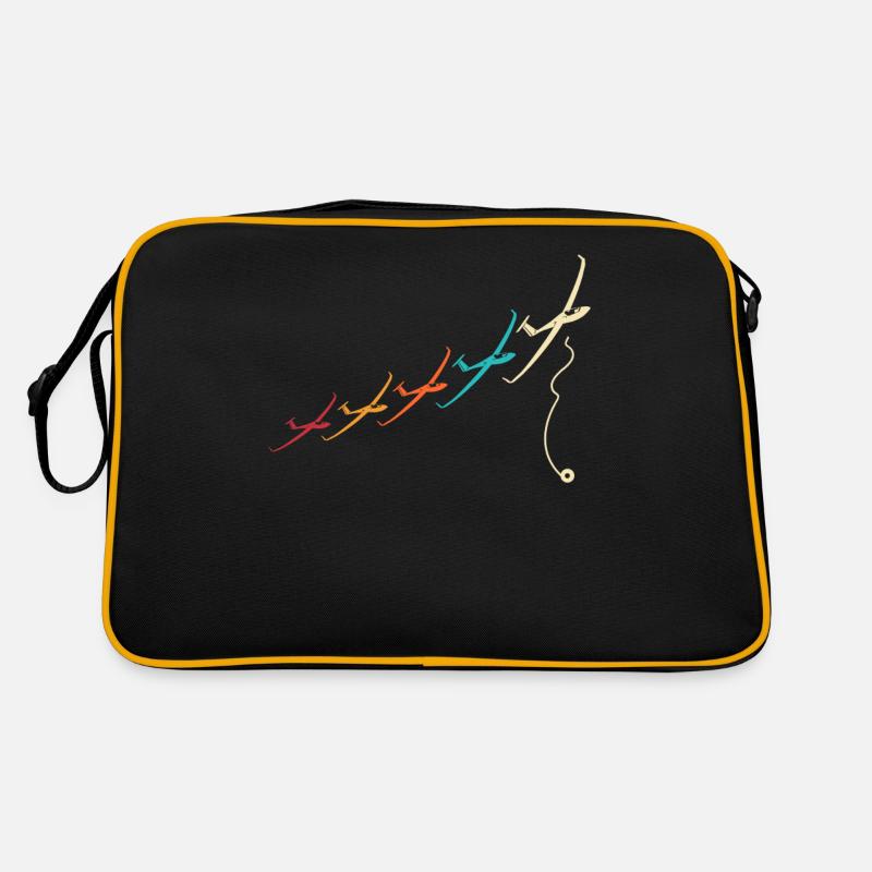 Glider Gliding Gliding Gliding Retro Bag