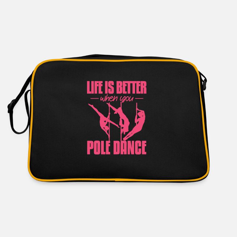 Pole Dance Fitness Pole Dance Pole Dance Gift Retro Bag