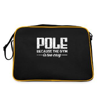 Pole Dance - Sac Retro - noir/or - Dos